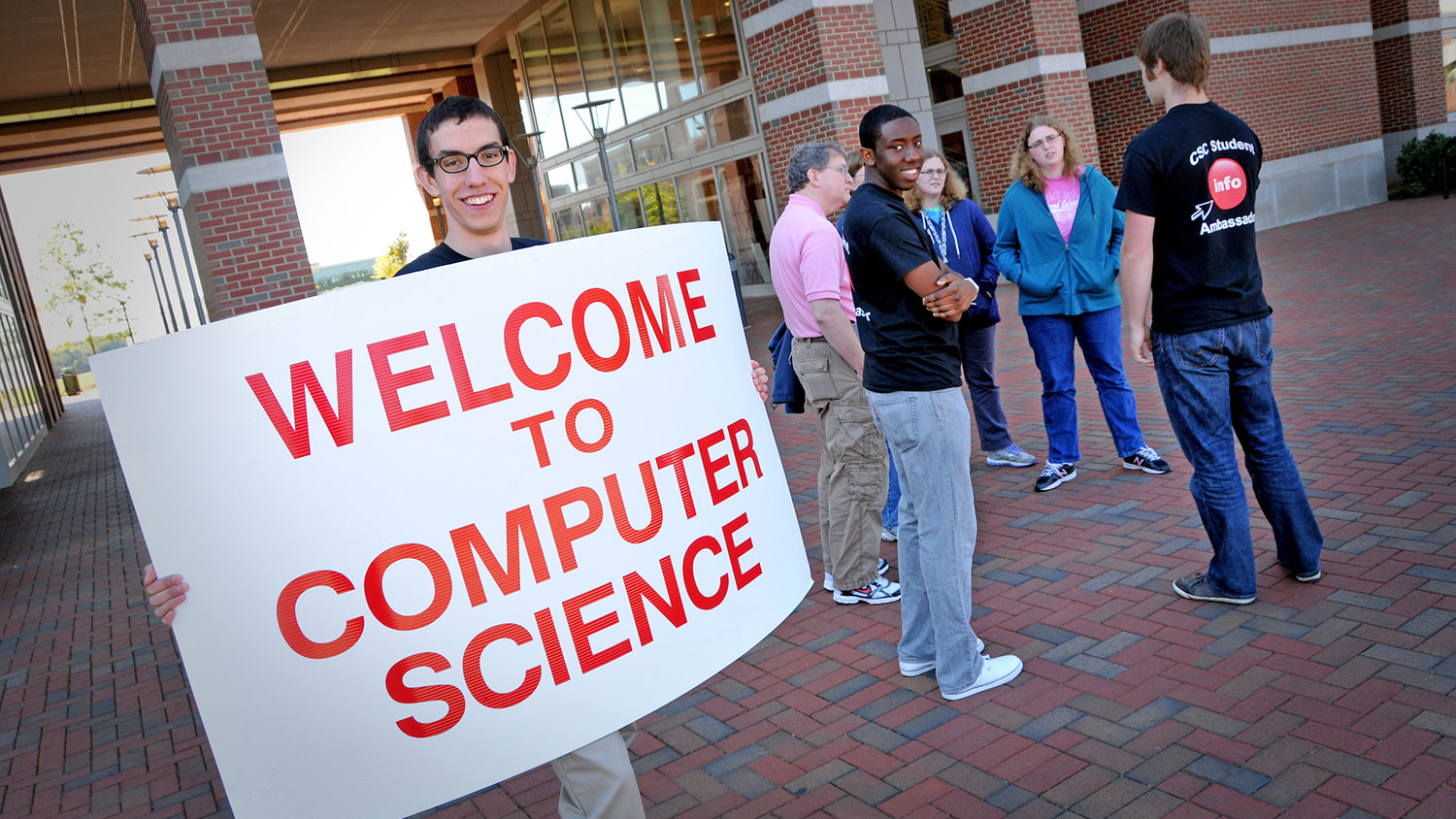 header image of computer science students