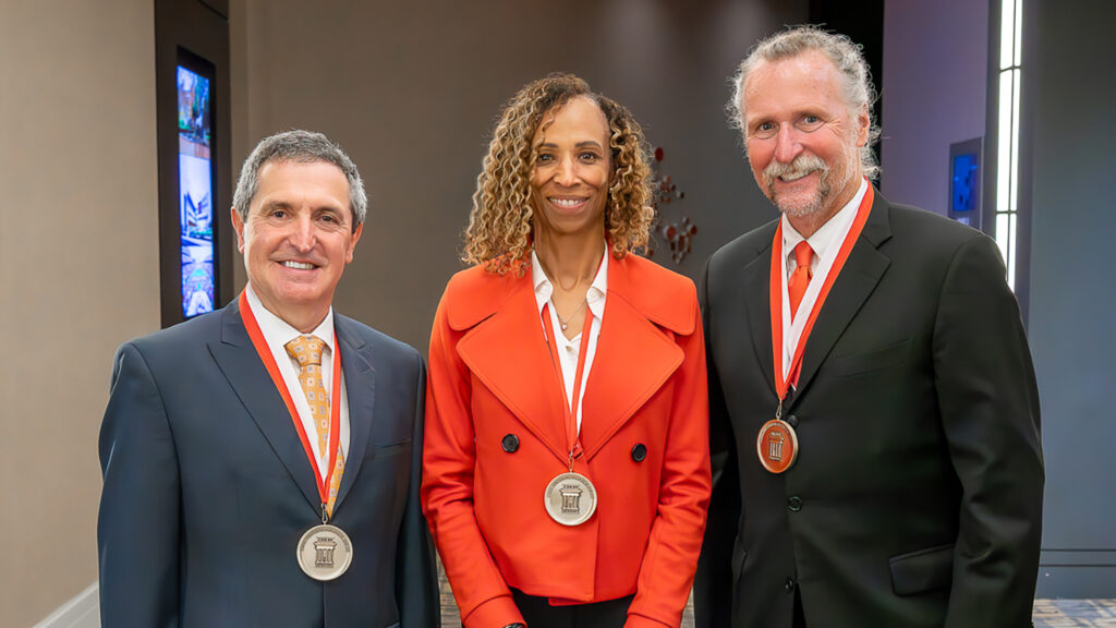 The 2024 DEA recipients, from left: Lane Ross Miller, Tracy B. Doaks and Tony McLean Brown.