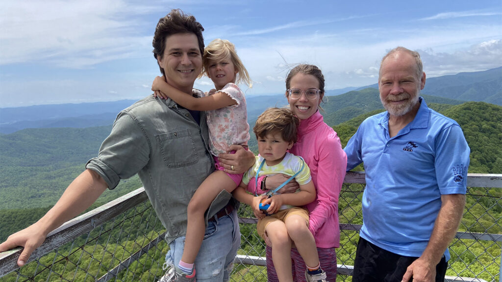 Romulus Meares and family