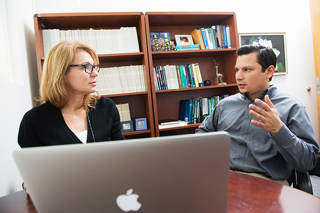 Dr. Laura Taylor and Dr. Joe DeCarolis