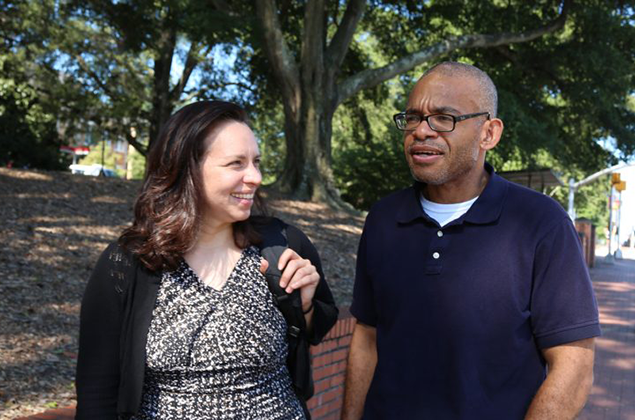 Dr. Kathleen Vogel and Dr. Joel Ducoste