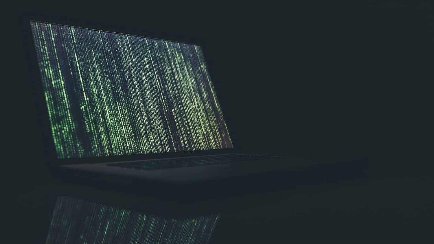 Simulation of The Matrix background.