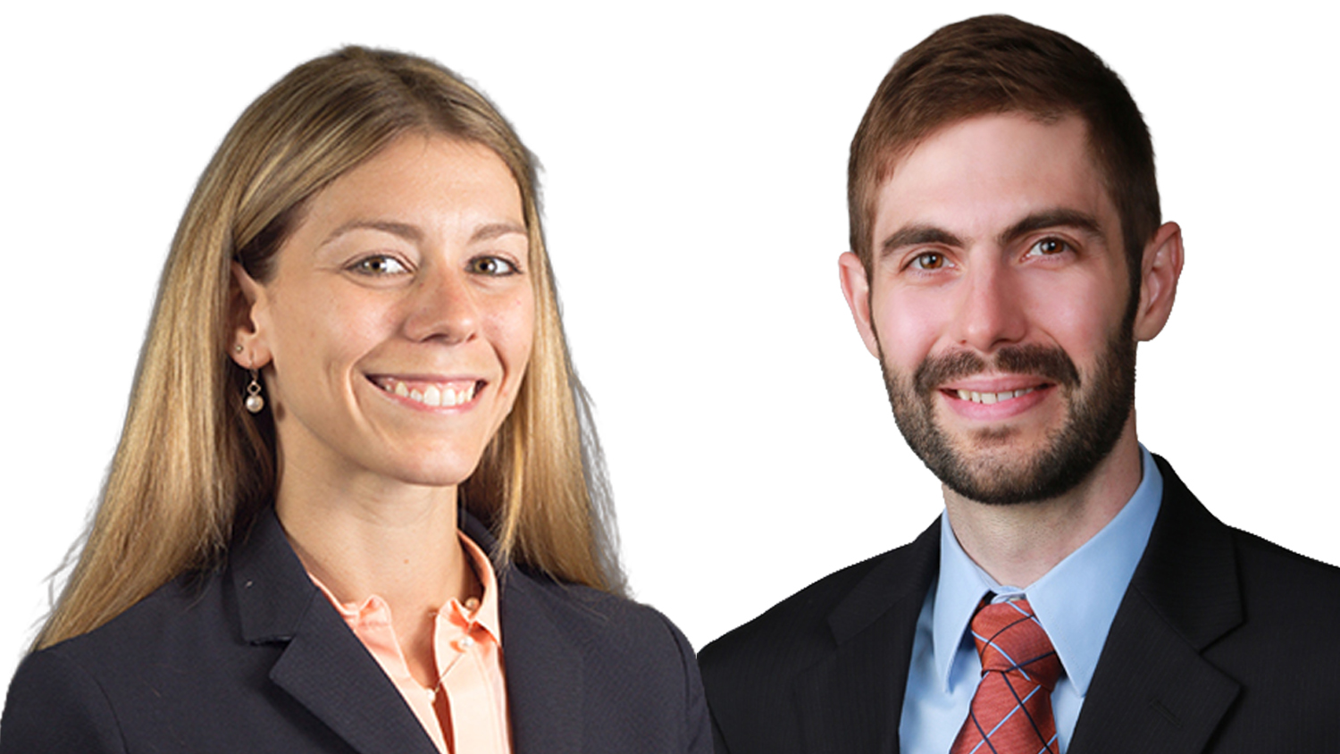 Ashley Brown, left, and Jason Patrick